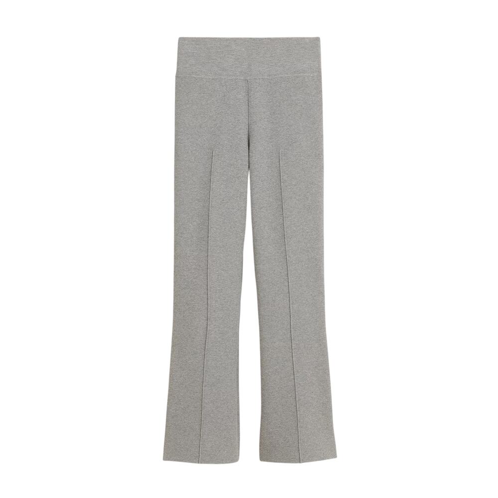 J.CREW New Delaney Kickout Sweater Pant in Heather Ash XST